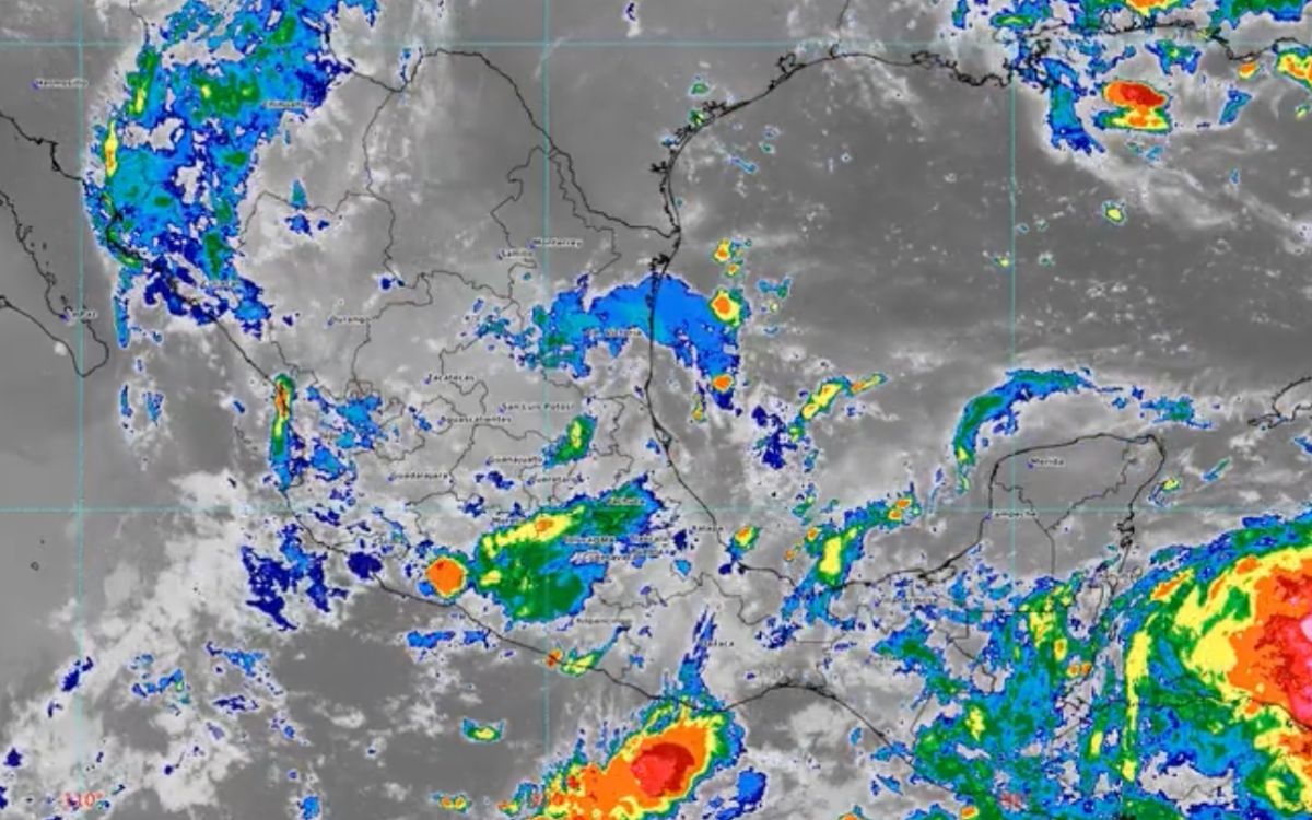 SMN pronostica lluvias 'fuertes e intensas' en estos 13 estados