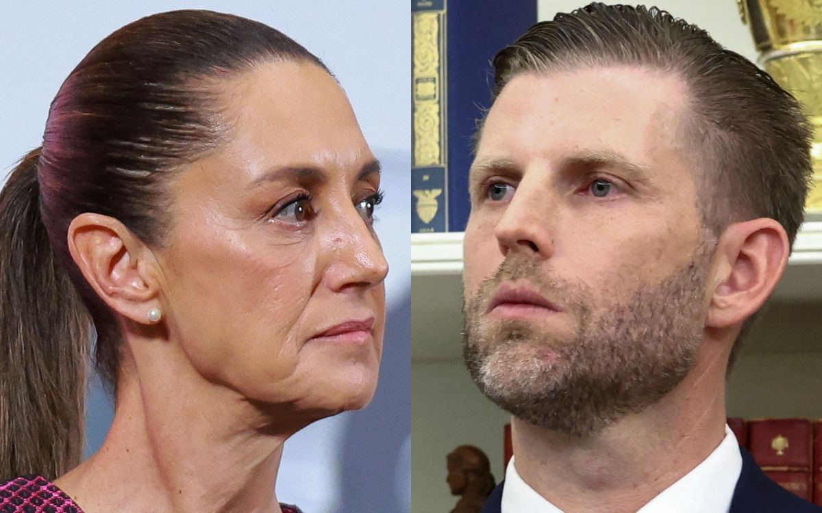Sheinbaum no responderá a Eric Trump; declaraciones fueron por 'cercanía' geográfica