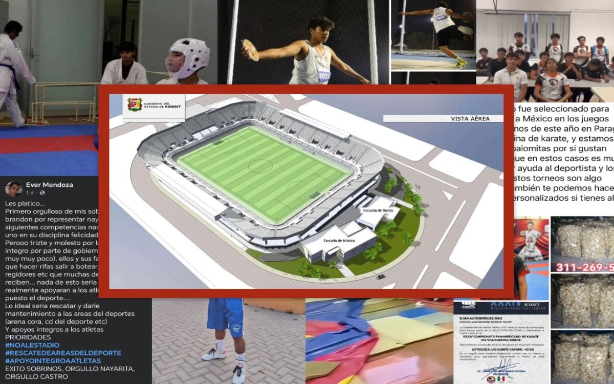 Sin apoyos oficiales, atletas nayaritas recurren a la ciudadanía