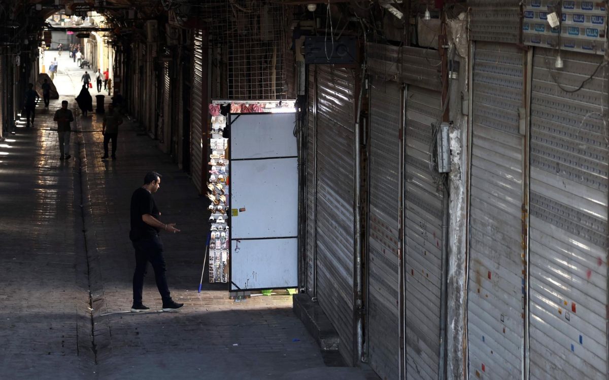 Teherán, una ciudad fantasma tras cinco días de bombardeos