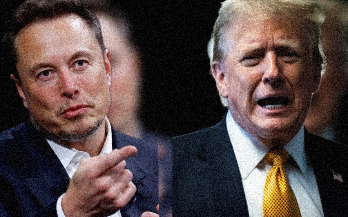 Tesla se desploma un 14% en bolsa tras pelea entre Trump y Musk