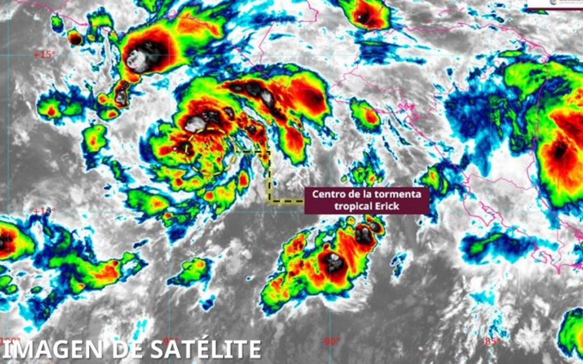 Tormenta Tropical Erick | Protección Civil prevé impacto como huracán de categoría II