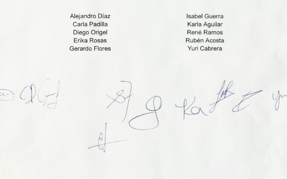 Una carta presuntamente firmada por trabajadores de “Palomar”