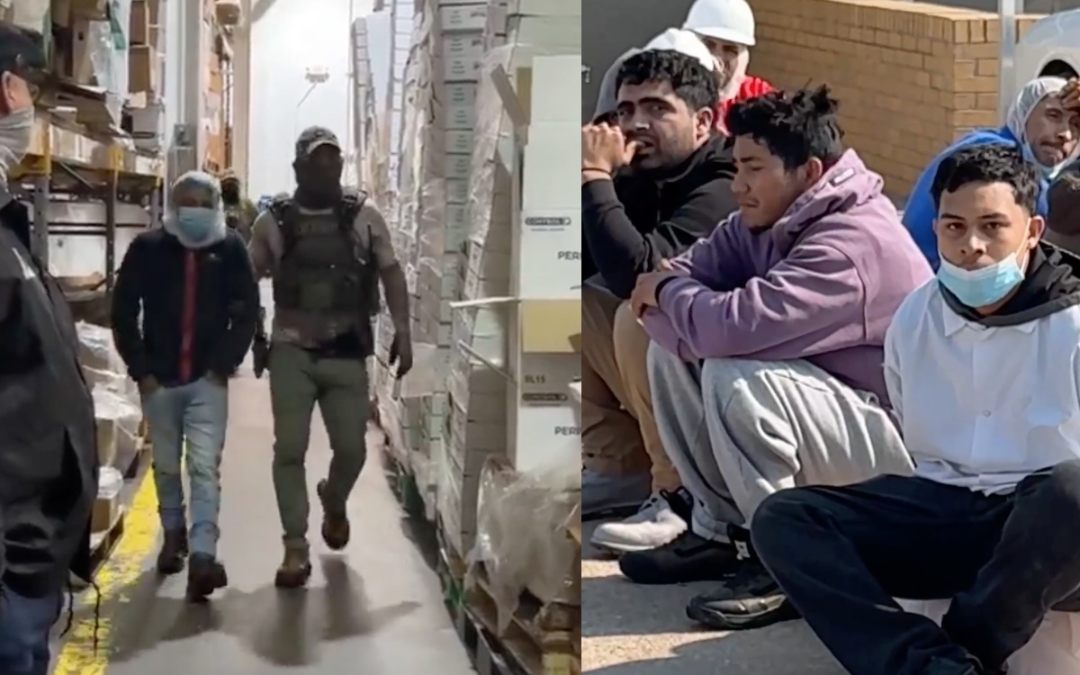 Videos | Fuerte redada en Nebraska deja al menos 75 migrantes detenidos