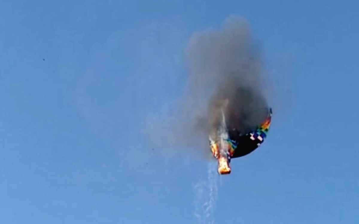 Videos | Tragedia en Brasil: 8 muertos tras incendio y caída de globo aerostático