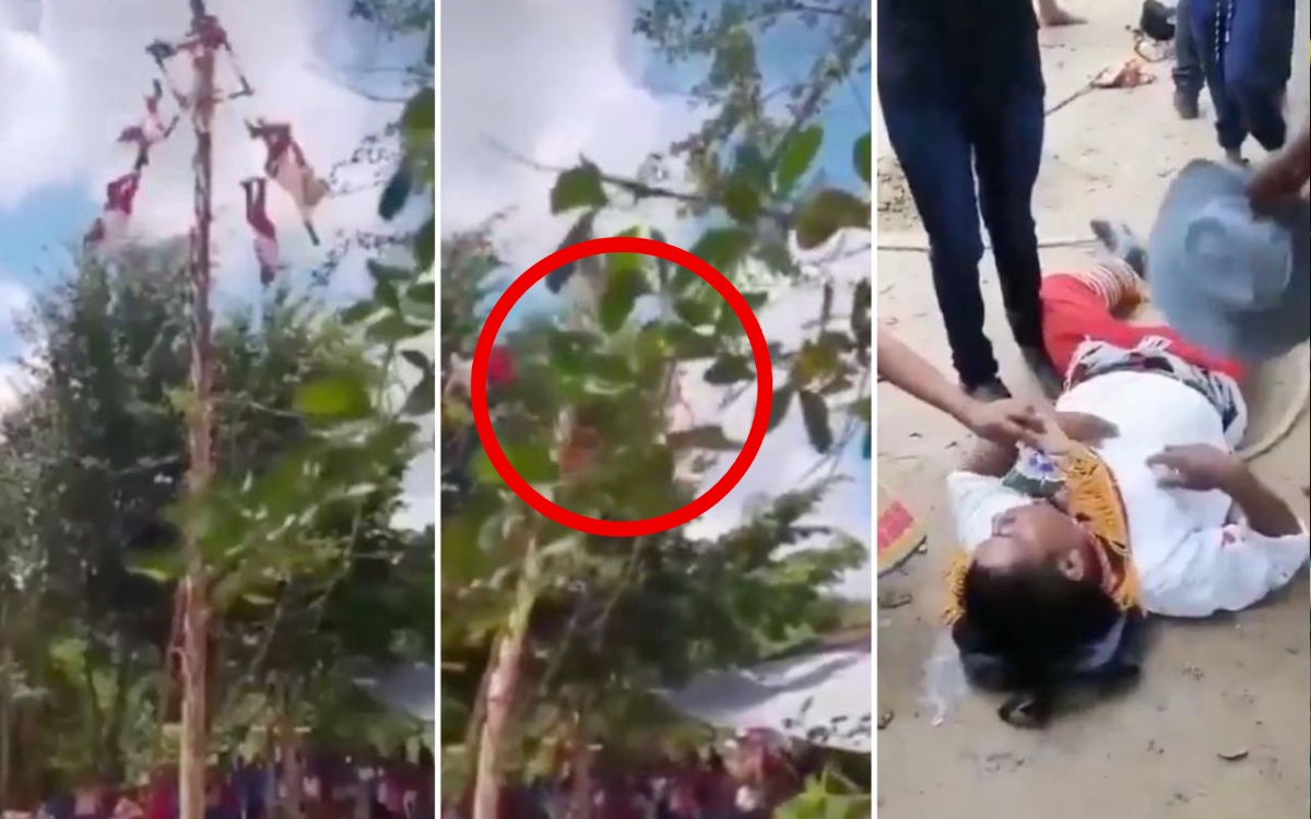 Videos | Tragedia en Veracruz: Voladores de Papantla caen desde 10 metros de altura