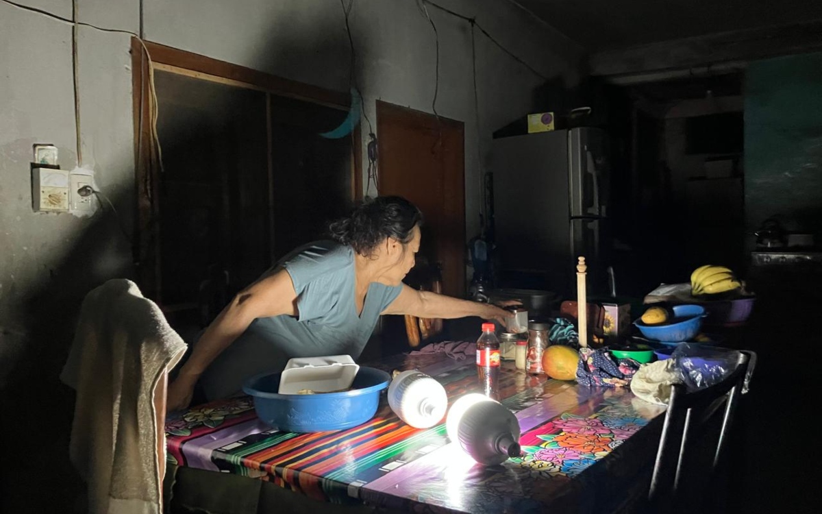 Viven a oscuras en Juchitán, Oaxaca: Cumplen 48 horas sin energía eléctrica