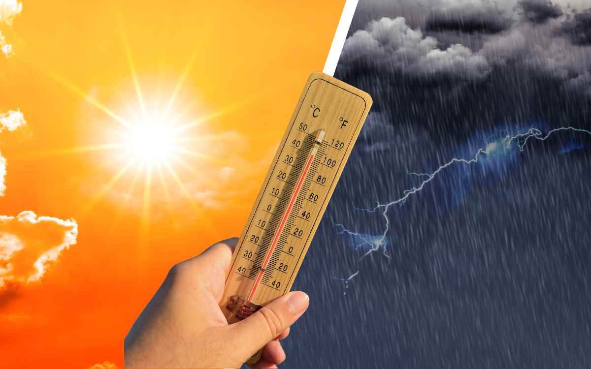 ¿Dónde lloverá más, hará más calor y se esperan los vientos más fuertes este jueves?