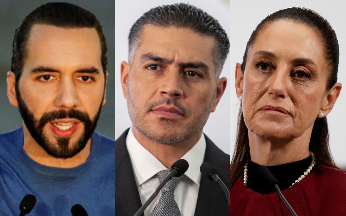 'Nunca hubo mala fe', afirma Sheinbaum tras encontronazo Harfuch-Bukele