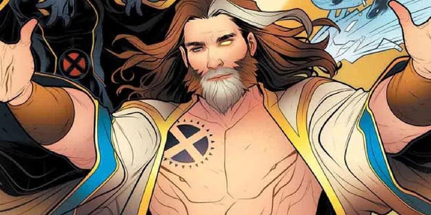 Nathaniel Gray Nate X-Man con los brazos abiertos