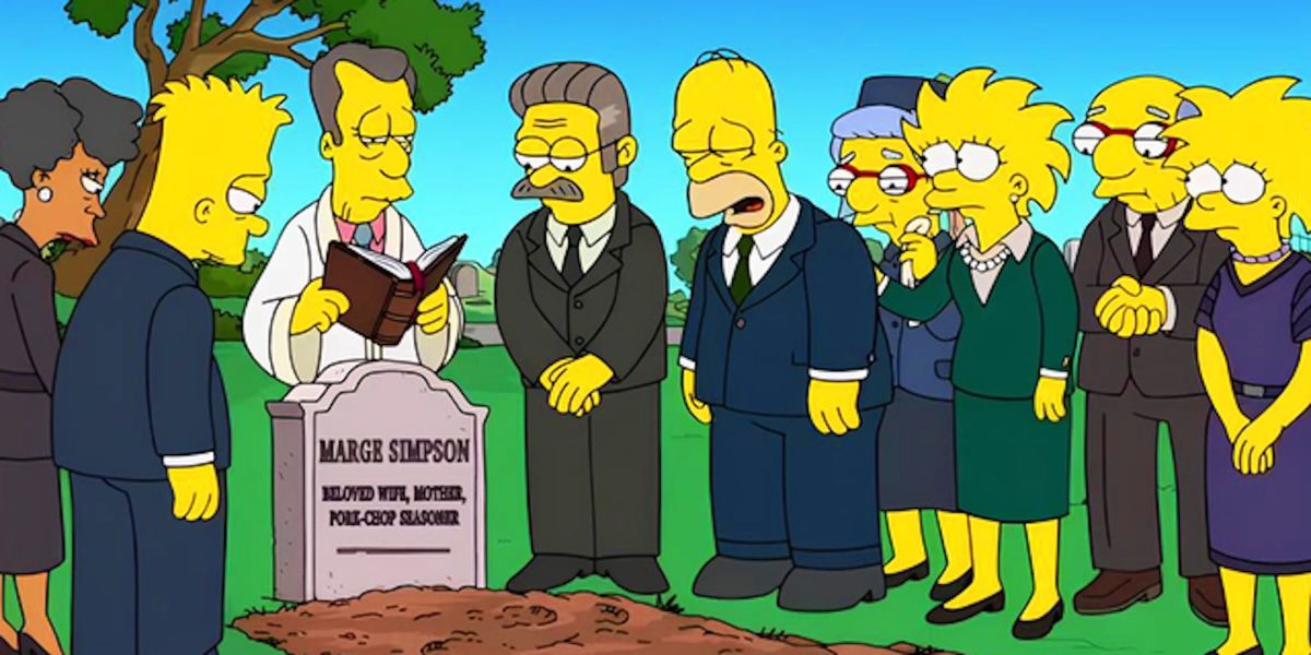 Después de la muerte falsa de Marge, los Simpson están listos para su giro más riesgoso