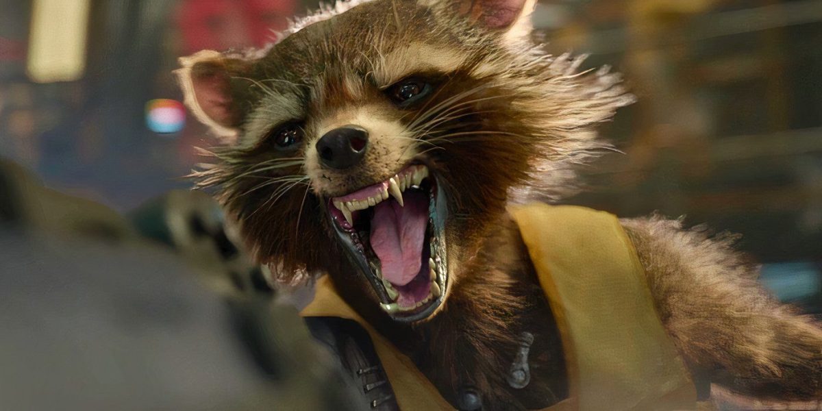 La historia de Rocket en Guardians of the Galaxy 3 hace que la prisión se rompa en la película original mucho más triste