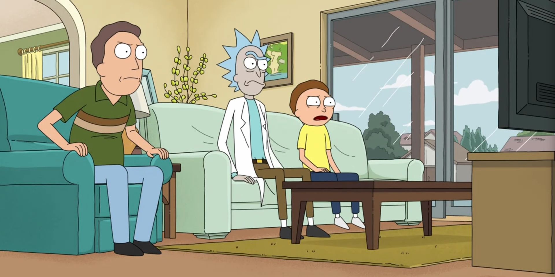 La escena posterior a los créditos del episodio 7 de la temporada 8 de Rick & Morty repite su insulto de 2 años a la divisiva película de $ 150 millones de WB