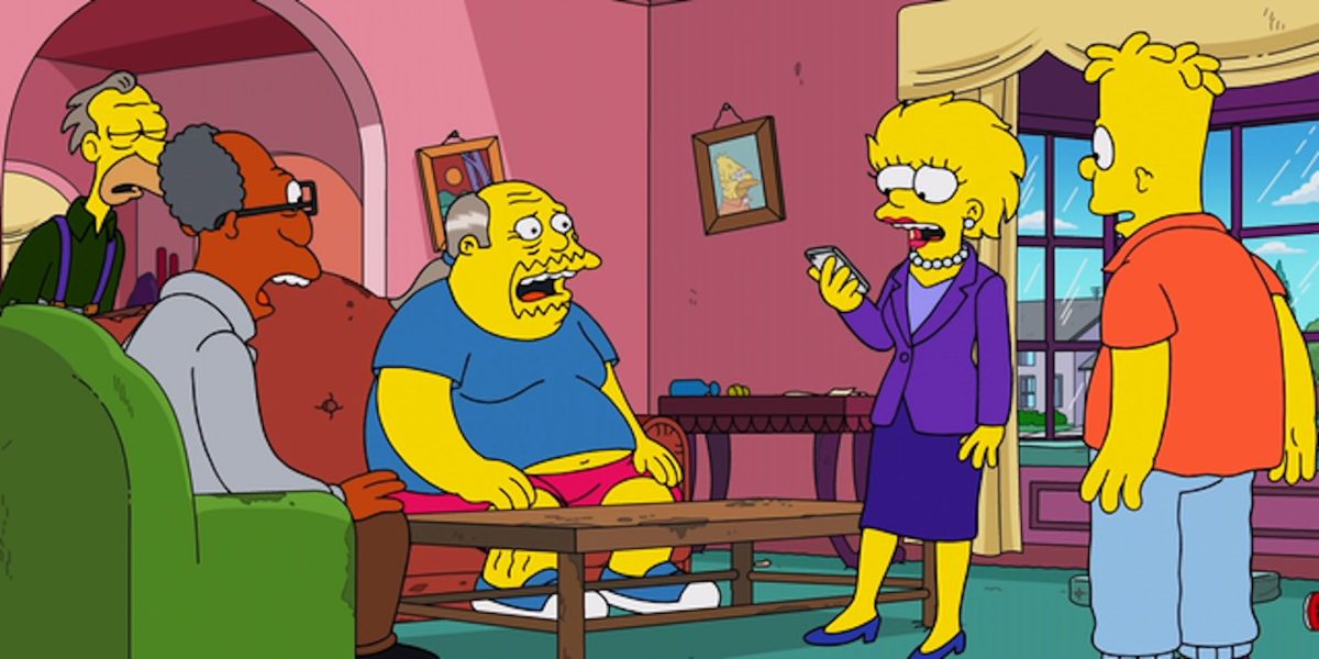 El final de la temporada de los Simpson, la muerte de la muerte obliga al programa a romper una promesa que acaba de hacer