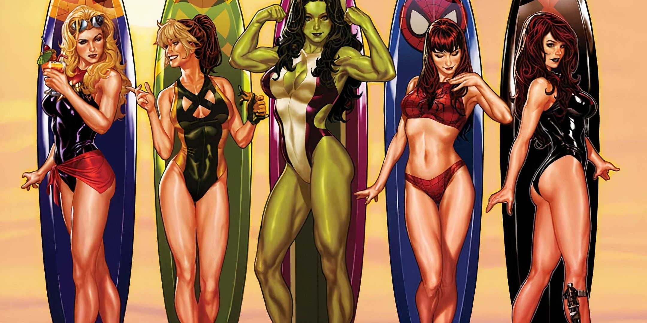 Marvel Swimsuit Especial: Amigos, enemigos y rivales #1