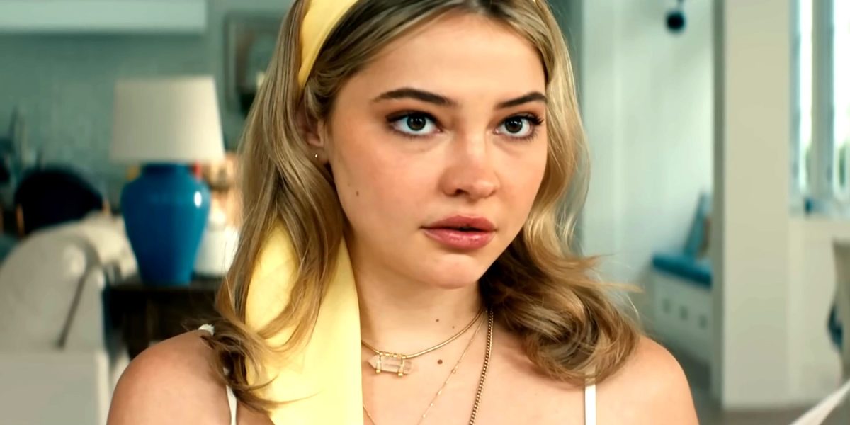 Sé que lo que hiciste la recreación del verano pasado de la escena clave de la franquicia fue "un momento aterrador" para Madelyn Cline