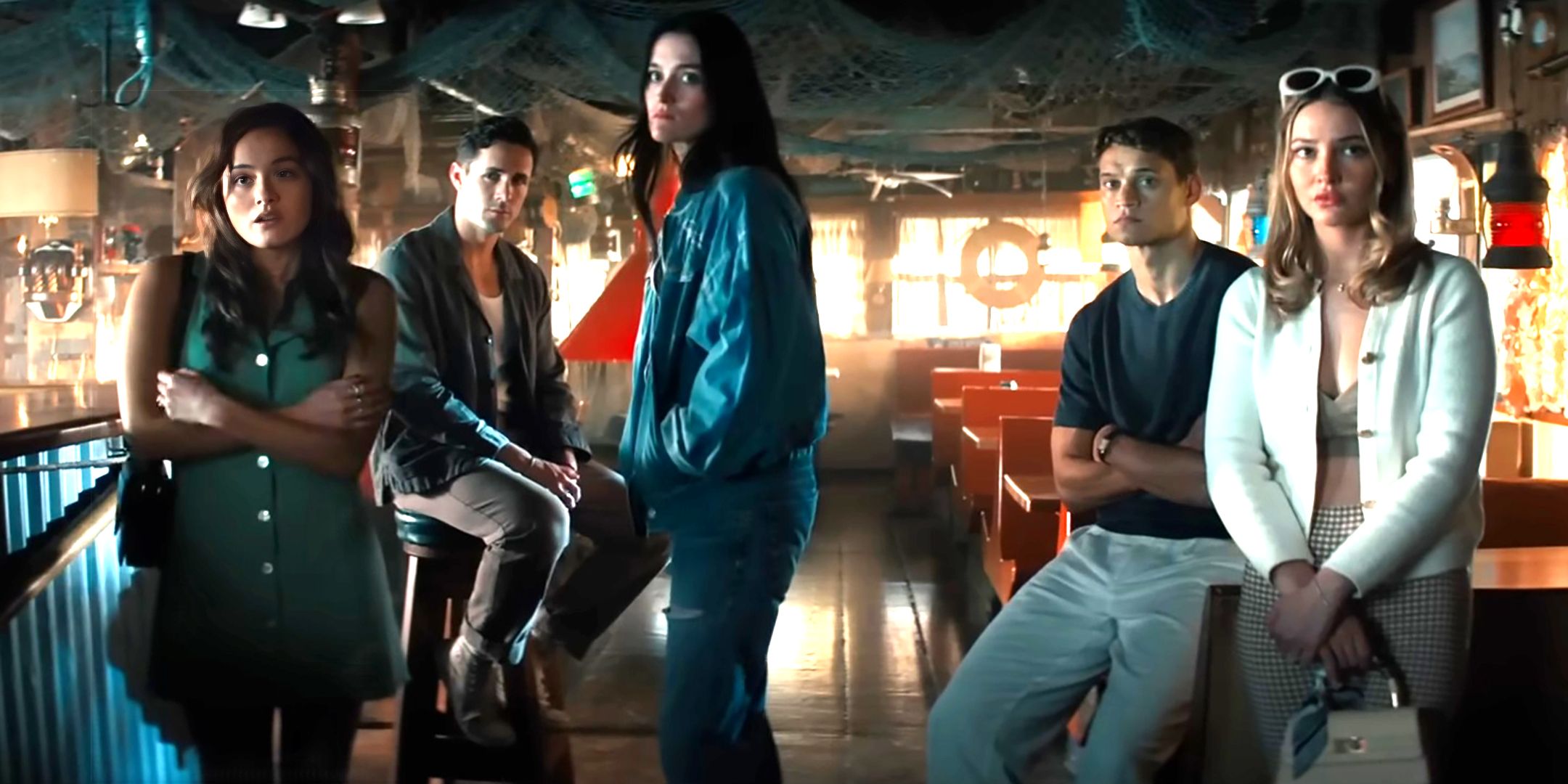 El elenco de I Swe Swe What You Od Summer intentó recrear el momento más icónico de la franquicia.