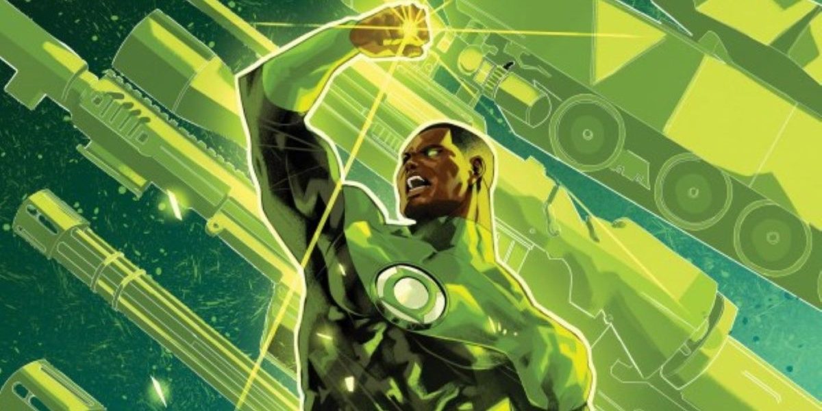 Green Lantern renace en un traje de asombrosa apto para un dios