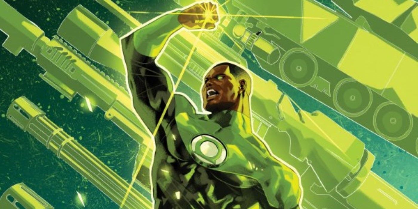 Green Lantern renace en un traje de asombrosa apto para un dios