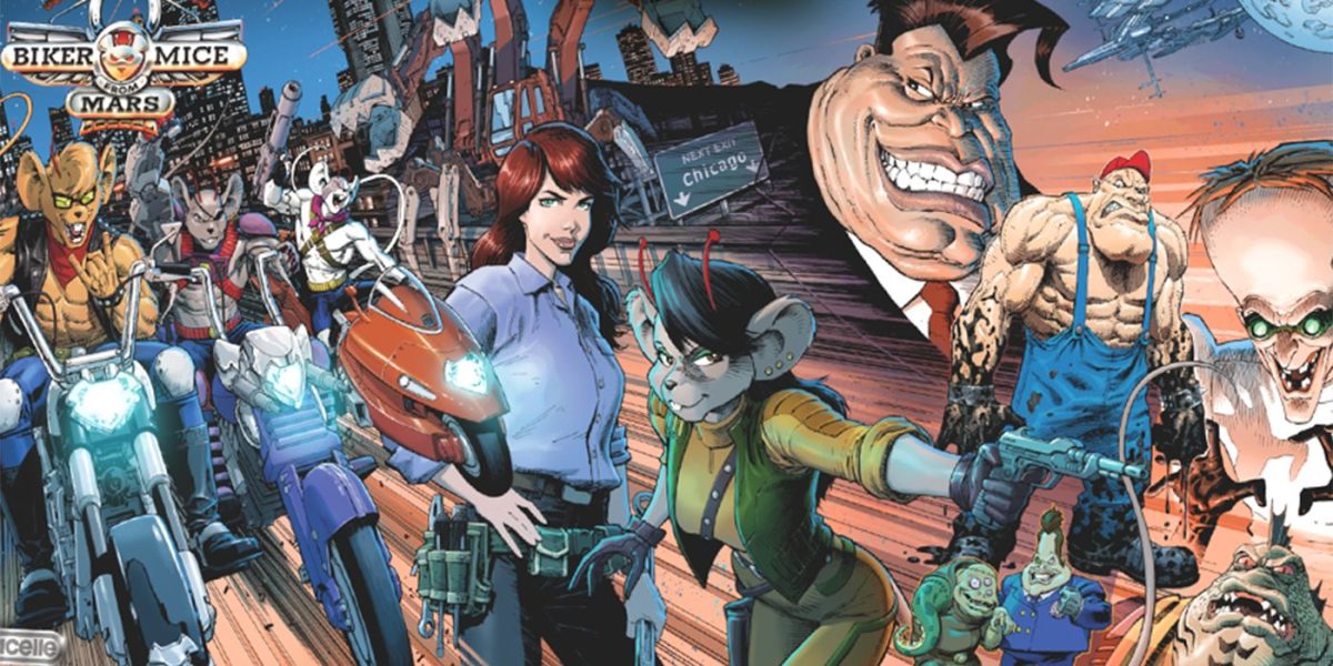 Los icónicos ratones moteros de la serie 90S de Mars revestan 2 conjuntos de figuras exclusivas antes de SDCC