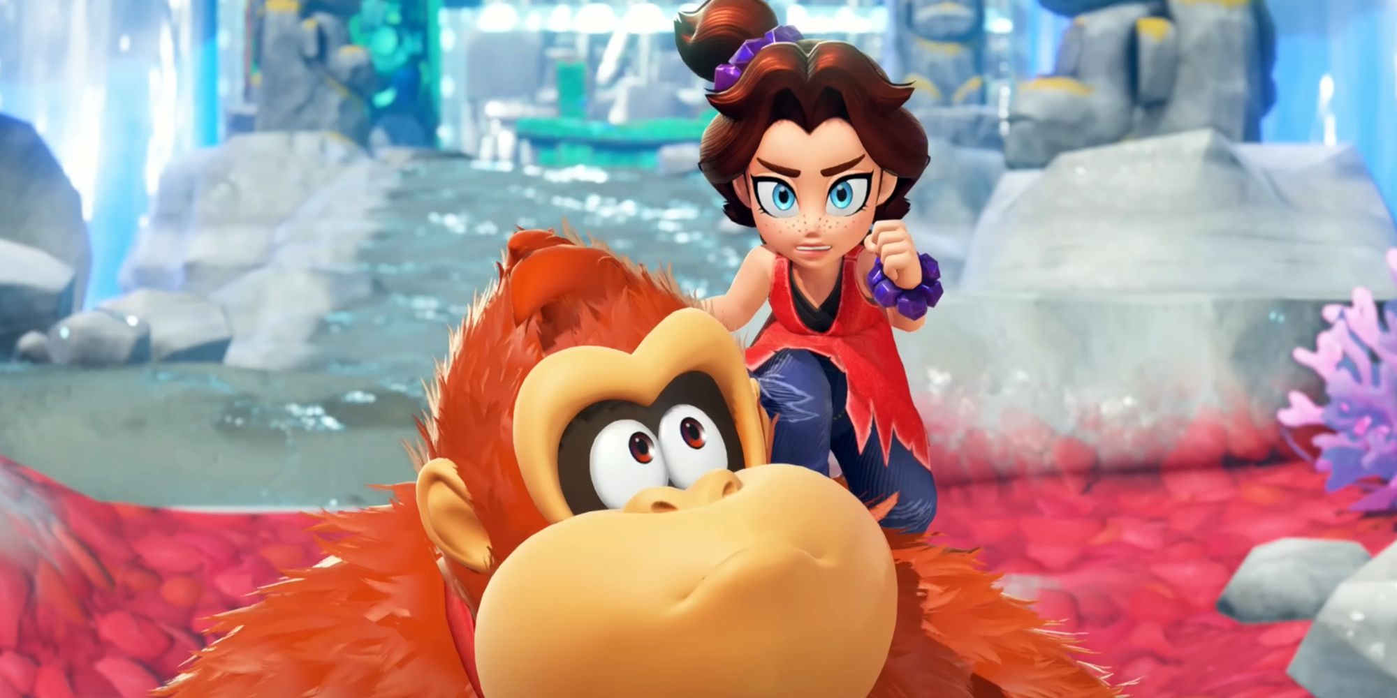 La colocación de la línea de tiempo de Donkey Kong Bananza es absolutamente desconcertante