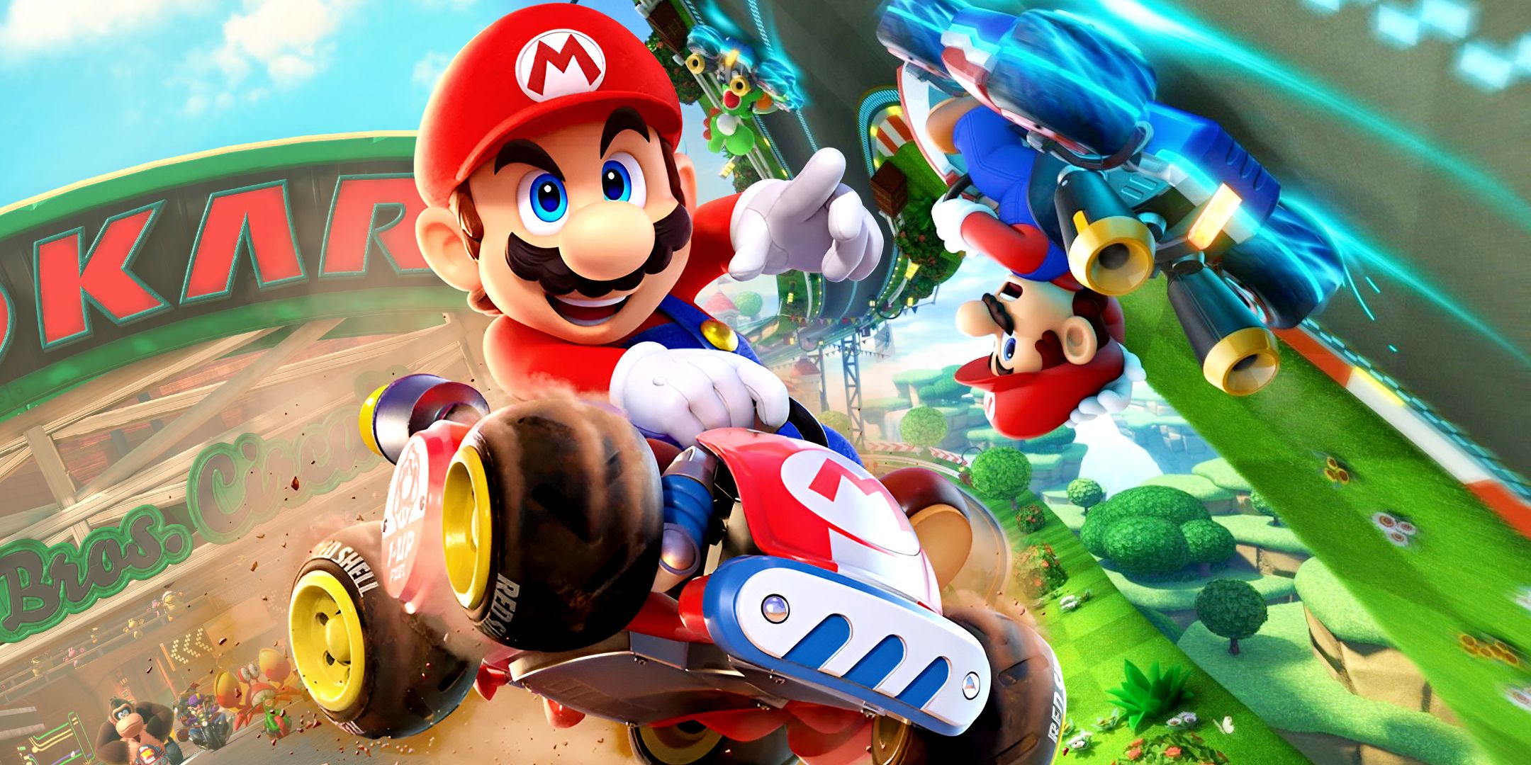 Mario Kart World Split-Screen le falta una característica menor, pero importante MK8