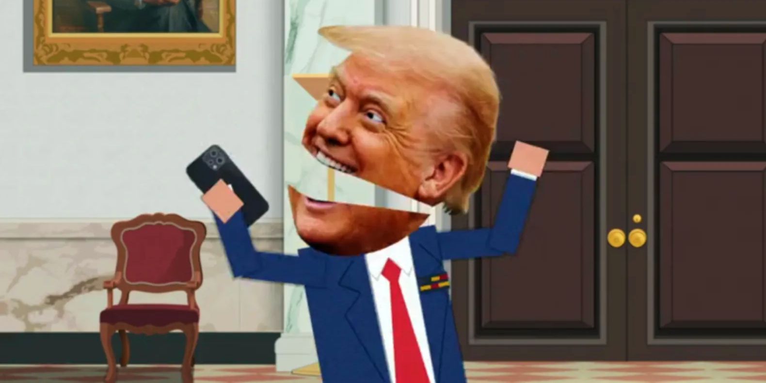 Nuevo informe detalla cómo South Park pudo transmitir su controvertido episodio del presidente Trump