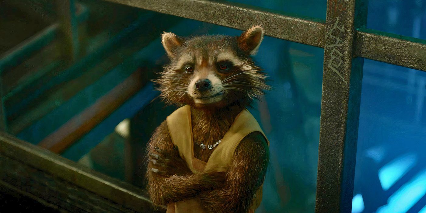 No puedo creer que nunca me di cuenta de cómo Rocket’s Guardians of the Galaxy 3 Story se burlan en la película original de 2014