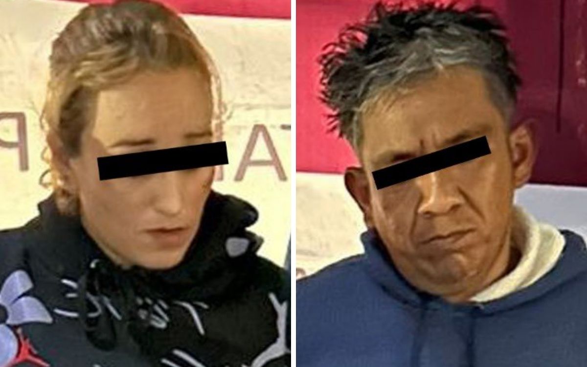 Armados con escopeta: cae pareja de presuntos asaltantes de transporte público en Edomex