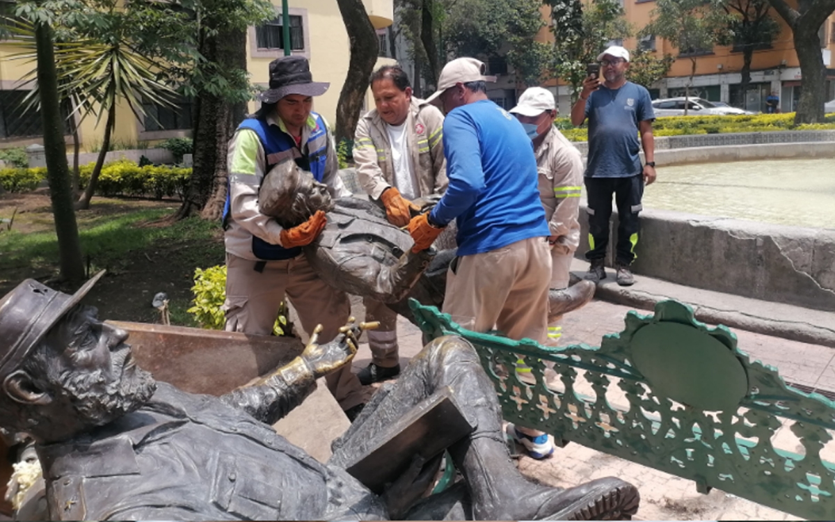 CDMX intentará recuperar estatuas de Fidel Castro y 'El Che' Guevara
