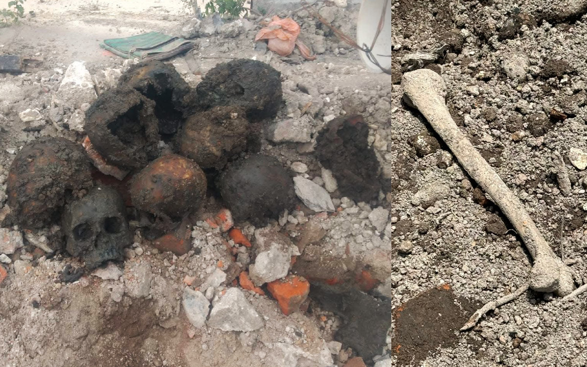 Ceci Flores reporta hallazgo de restos humanos en la colonia Guerrero