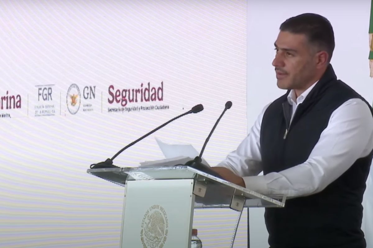 En Culiacán, Harfuch afirma que se ha debilitado al Cártel de Sinaloa