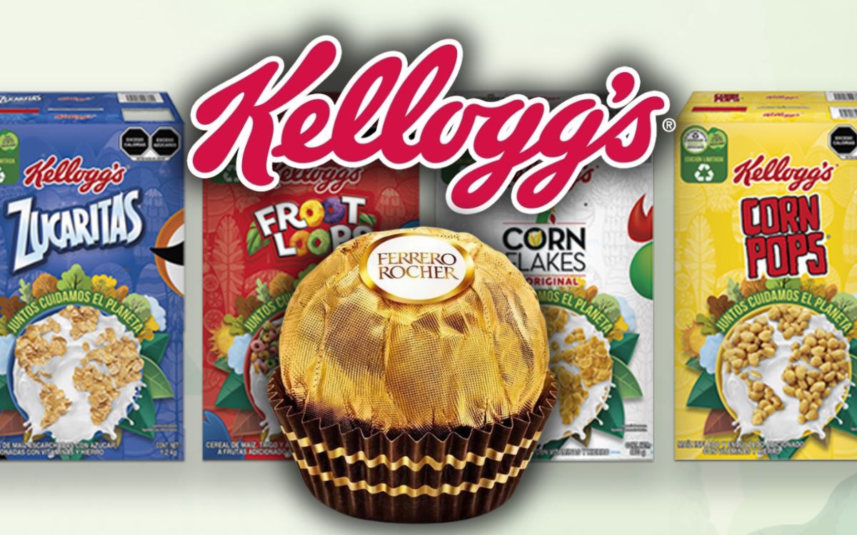 Ferrero compra al gigante de cereales Kellogg's por 3,100 millones de dólares