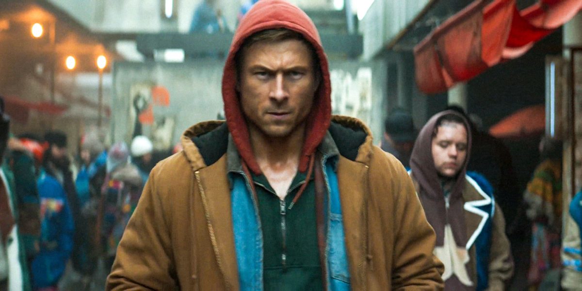 Glen Powell está en movimiento en una nueva imagen de la próxima adaptación de Stephen King de Edgar Wright