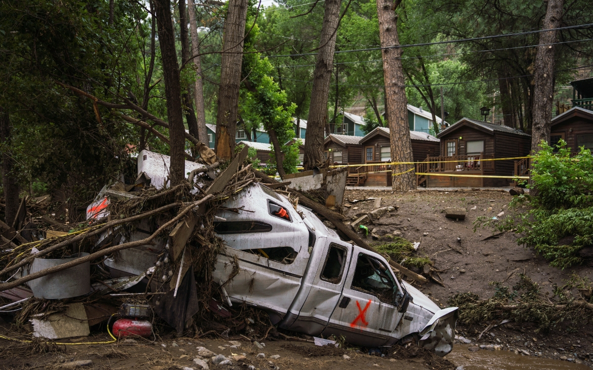 Inundaciones históricas en Nuevo México dejan tres muertos; dos son niños