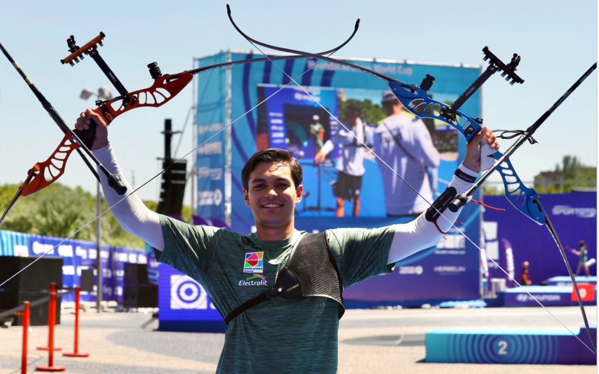 Le atina Matías Grande al oro en la Copa del Mundo de Madrid | Video