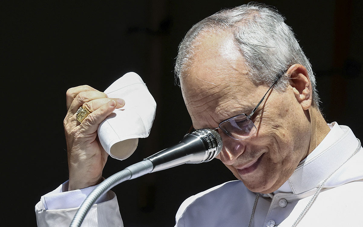 León XIV: Debemos dejar las armas, el mundo no lo soporta más