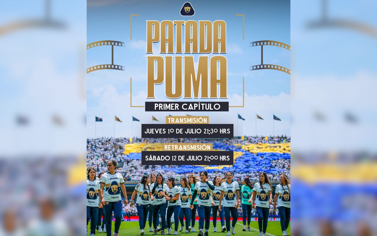 Pumas presenta 'Patada Puma', el nuevo documental sobre su equipo femenil de futbol