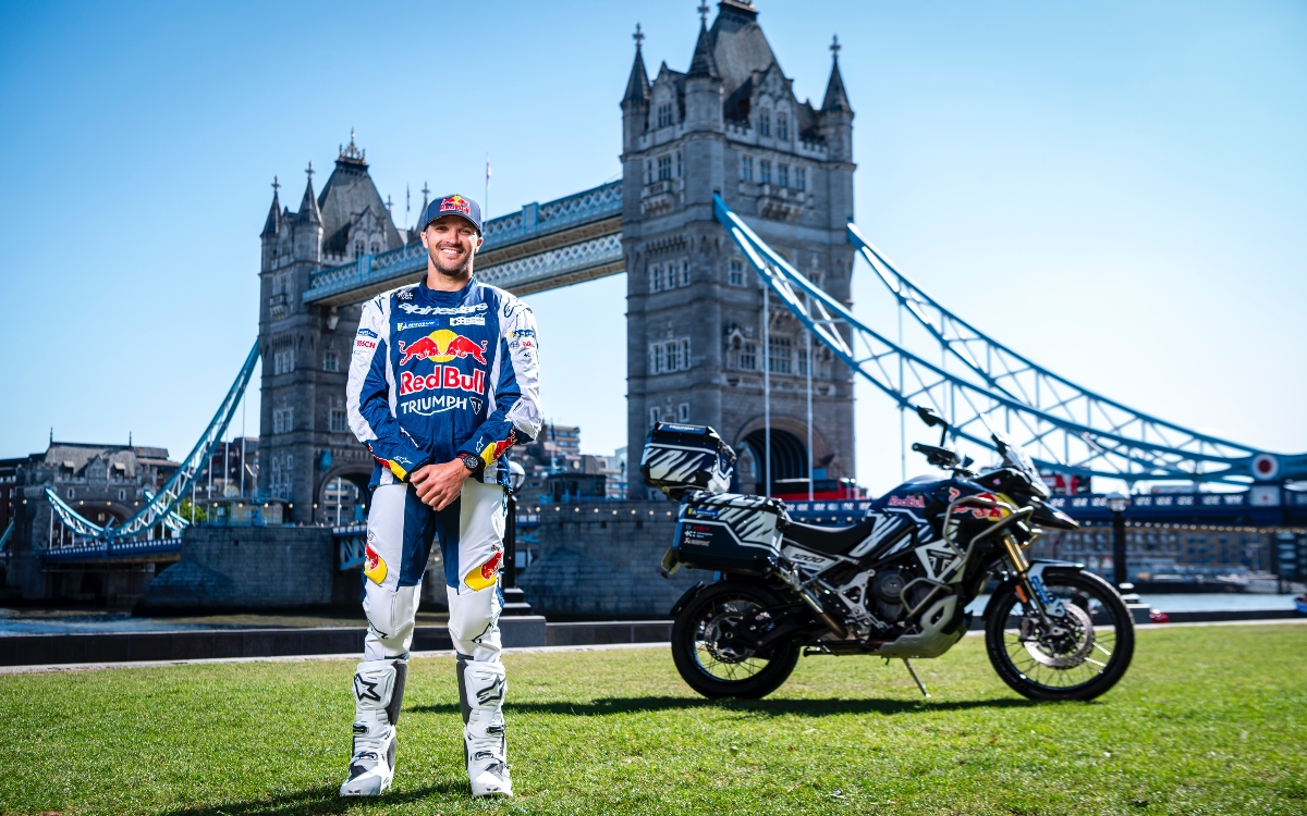 Sam Sunderland intentará batir el récord de la vuelta al mundo en moto | Video
