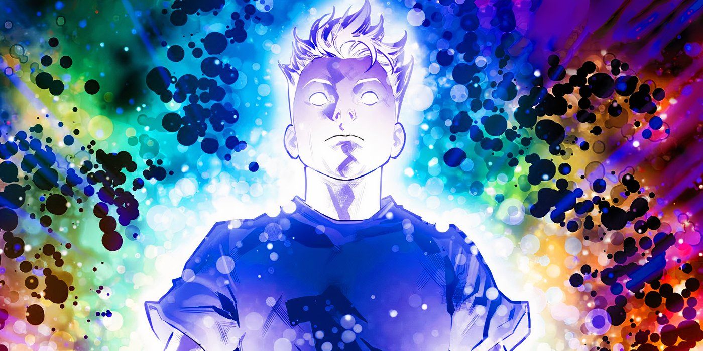 Franklin Richards brillando en Marvel Comics