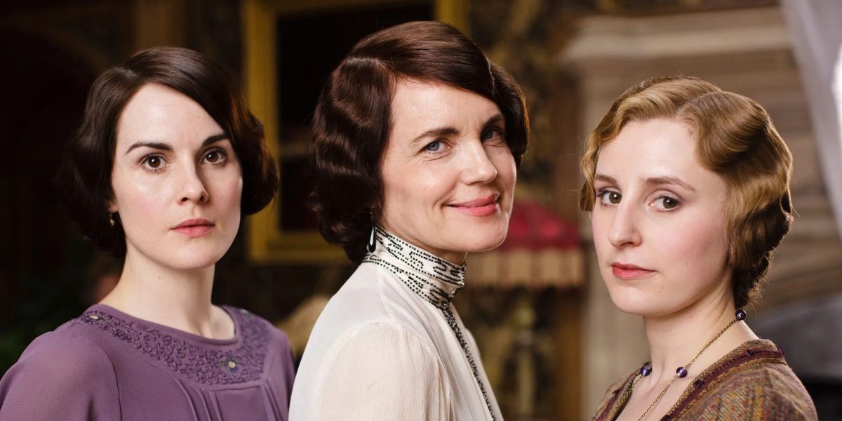 Downton Abbey TV Return Set antes de la tercera película