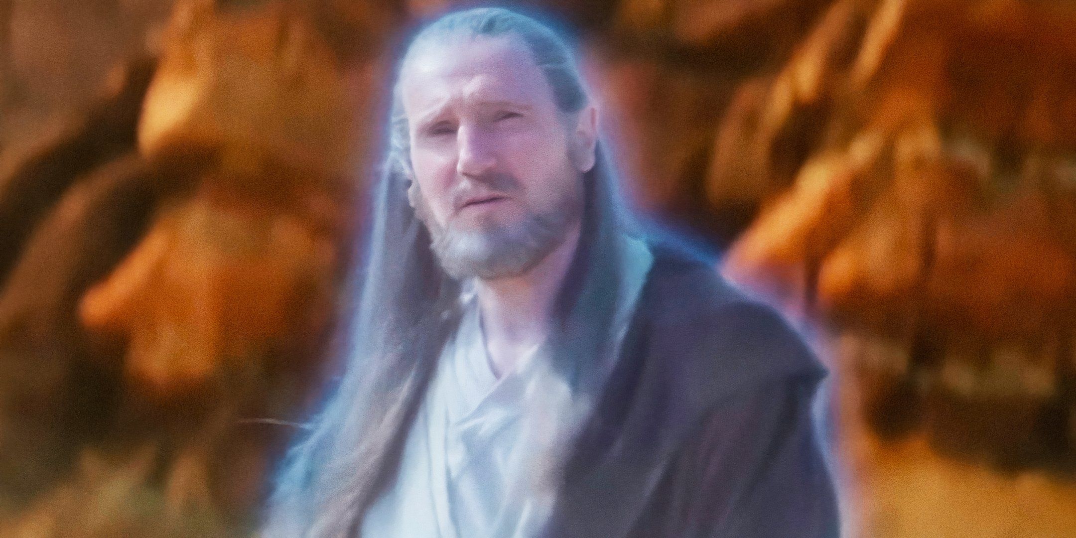 Finalmente se está quedando claro por qué Qui-Gon fue el fantasma de la primera fuerza de Star Wars