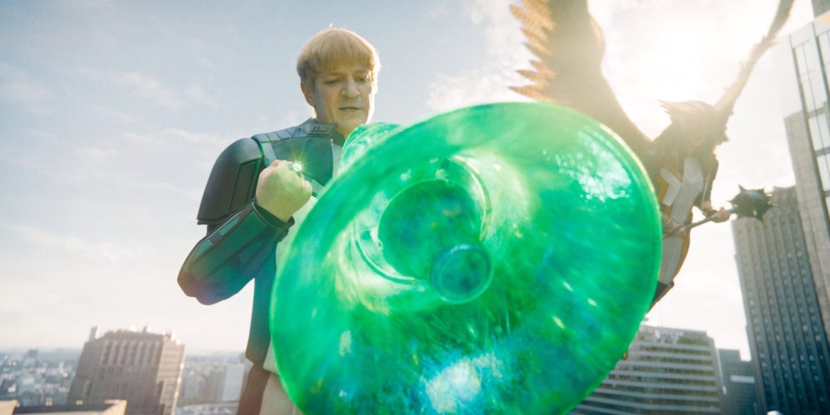 El supervisor de VFX explica hacer la linterna verde de Superman después de la "mancha" de la película de Ryan Reynolds