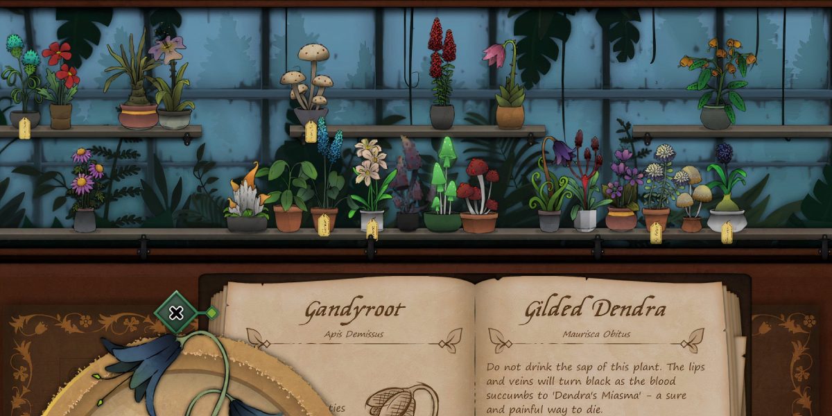 Este juego de acogedor botánico oscuro es gratis en Epic, pero solo por una semana