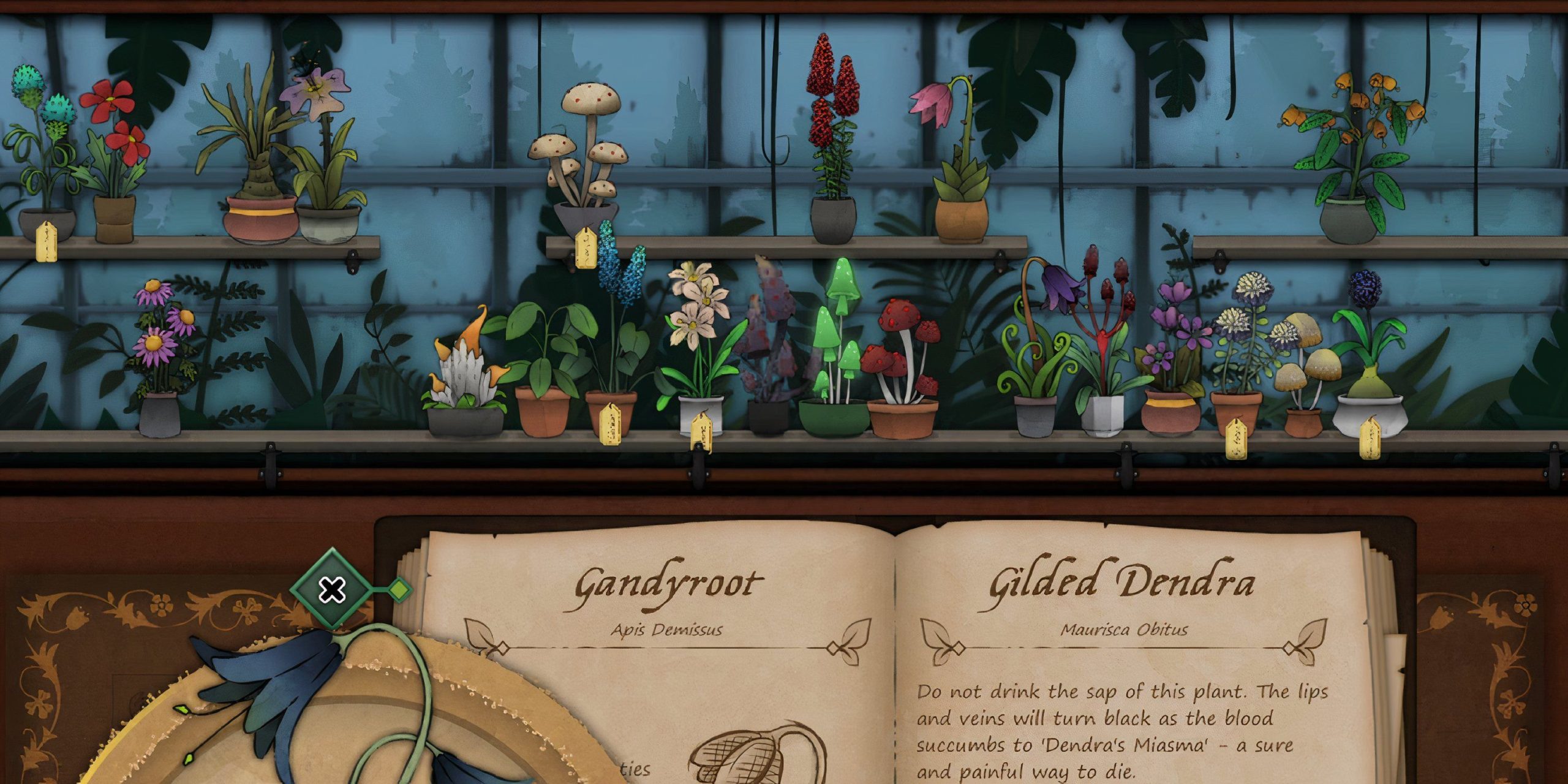 Este juego de acogedor botánico oscuro es gratis en Epic, pero solo por una semana