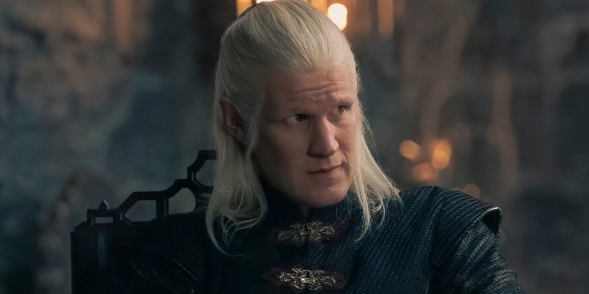"Don't Get Me Comience": Matt Smith se compara atrapado robando a Mohawk con el largo cabello rubio de Daemon Targaryen
