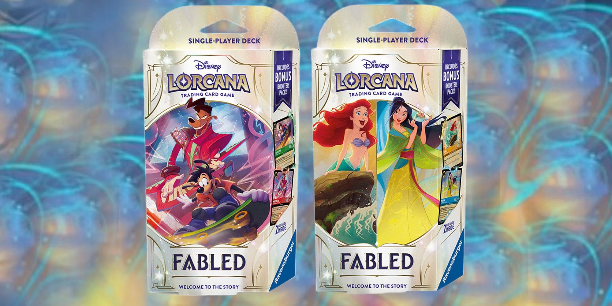 Disney Lorcana: Revisión de mazos de inicio legendarios: un viaje nostálgico para niños de los 90