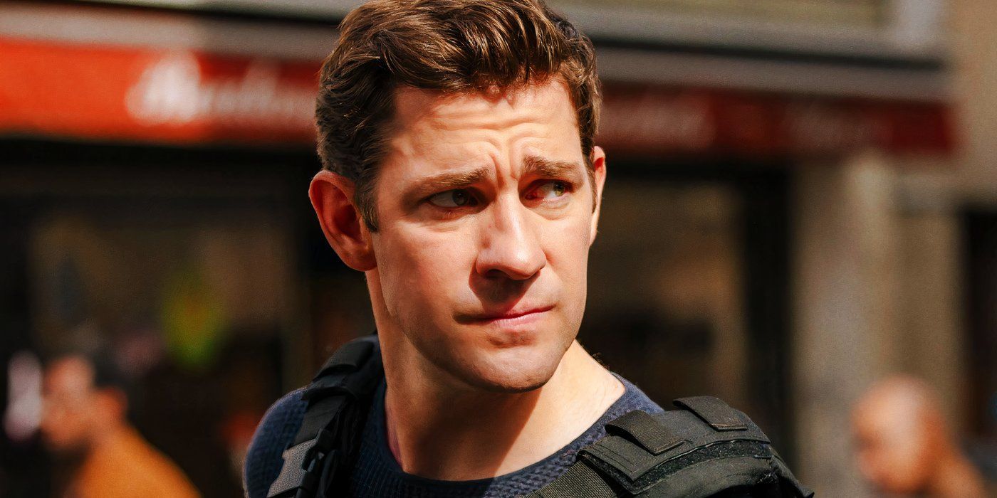 John Krasinski se ve serio en Jack Ryan