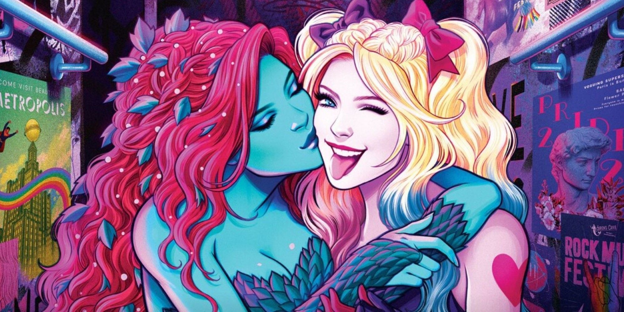 El romance de Harley Quinn y Poison Ivy hace un reinicio importante con una trampa