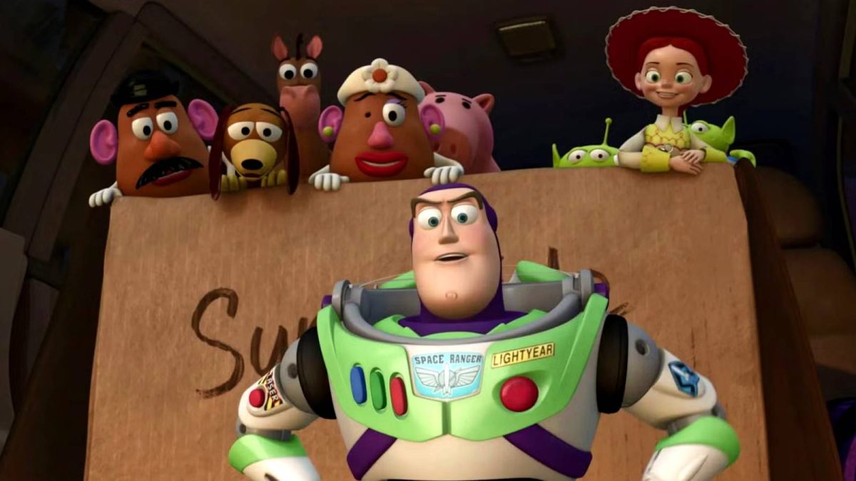 Toy Story 5 Images revele la primera mirada al nuevo personaje de Evil Buzz & Conan O'Brien